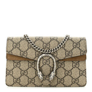 Gucci Gg Supreme Super Mini Dionysus #187489G94B